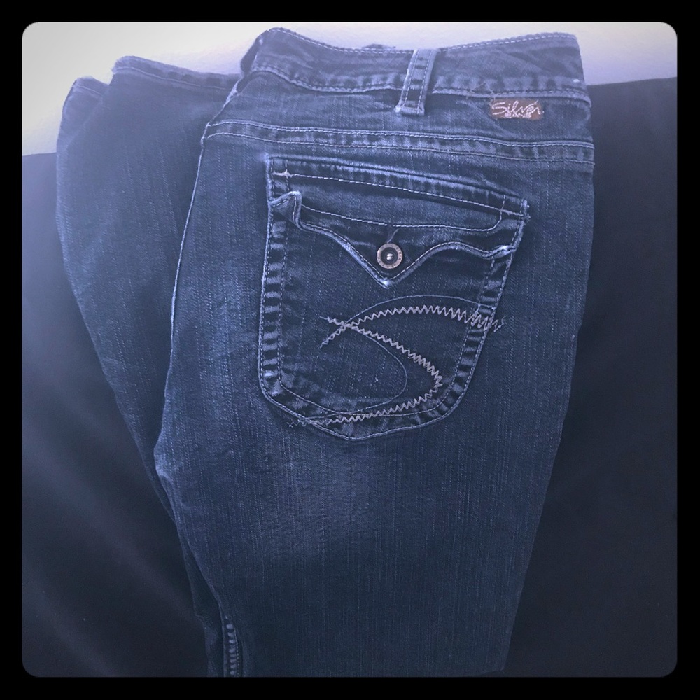 Silver Pioneer Boot Cut Jeans Sz 32/31